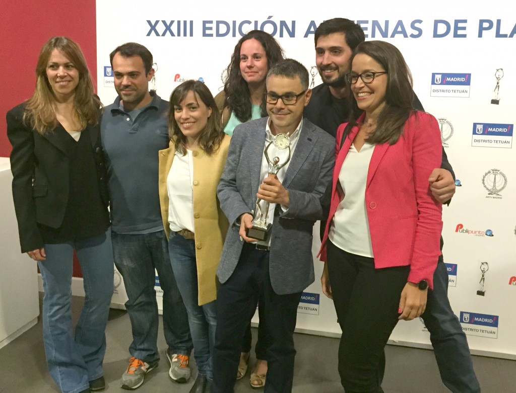 El equipo de SER Madrid recoge la Antena de Plata concedida a La Ventana de Madrid